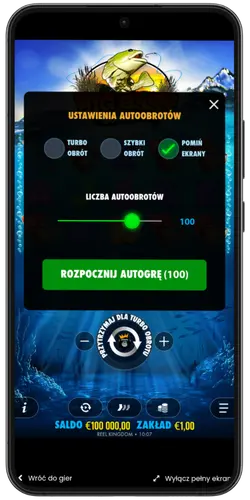 Big Bass Bonanza Autoplay Feature Active