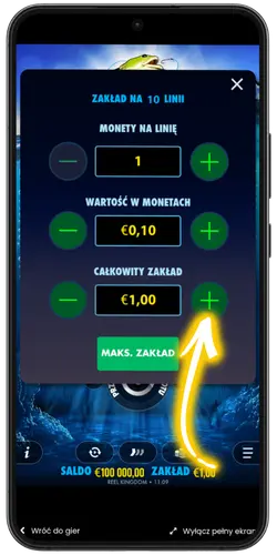 Big Bass Bonanza Bet Size Selection