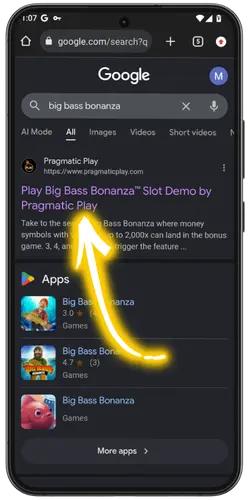 Big Bass Bonanza Browser Launch Page